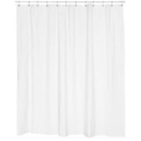 CARNATION HOME FASHIONS Carnation Home Fashions SCEVA-10-21 Heavy Gauge Peva Shower Curtain Liner; Standard Size - White SCEVA-10/21